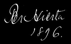 och blindpressad ryggdekor samt övre guldsnitt, övriga snitt endast putsade (Hedberg, 1927). Omslaget medbundet. Ryggen blekt och med några nötningar. Pärmpappret med lättare slitage.