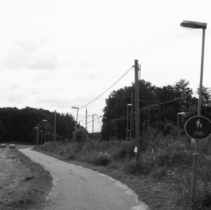 GÅNG- OCH CYKELSTRÅK HUVUDVÄG TESTYTA Testytan innefattar ca 150 meter av ett gång- och cykelstråk i huvudnätet i glesbygd.