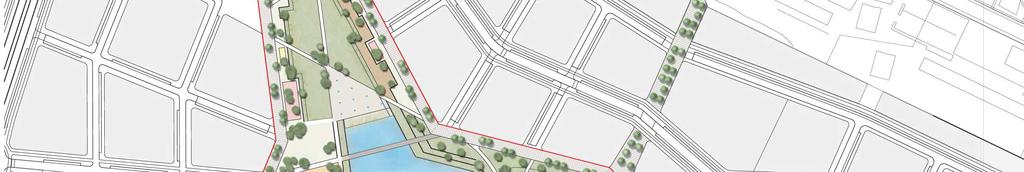 Årstafältets park har en strategisk betydelse för att väva samman de