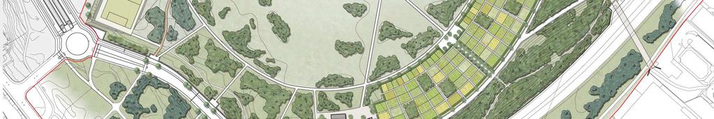 generösa och tillgängliga vistelseytor, och skogsbeklädda kullar ger skydd