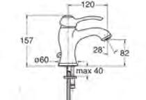 lyftventil EV226 EXCLUSIVE Duschblandare Exkl.