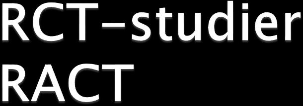 Effektmått Studier Patienter Social funktion 6 400
