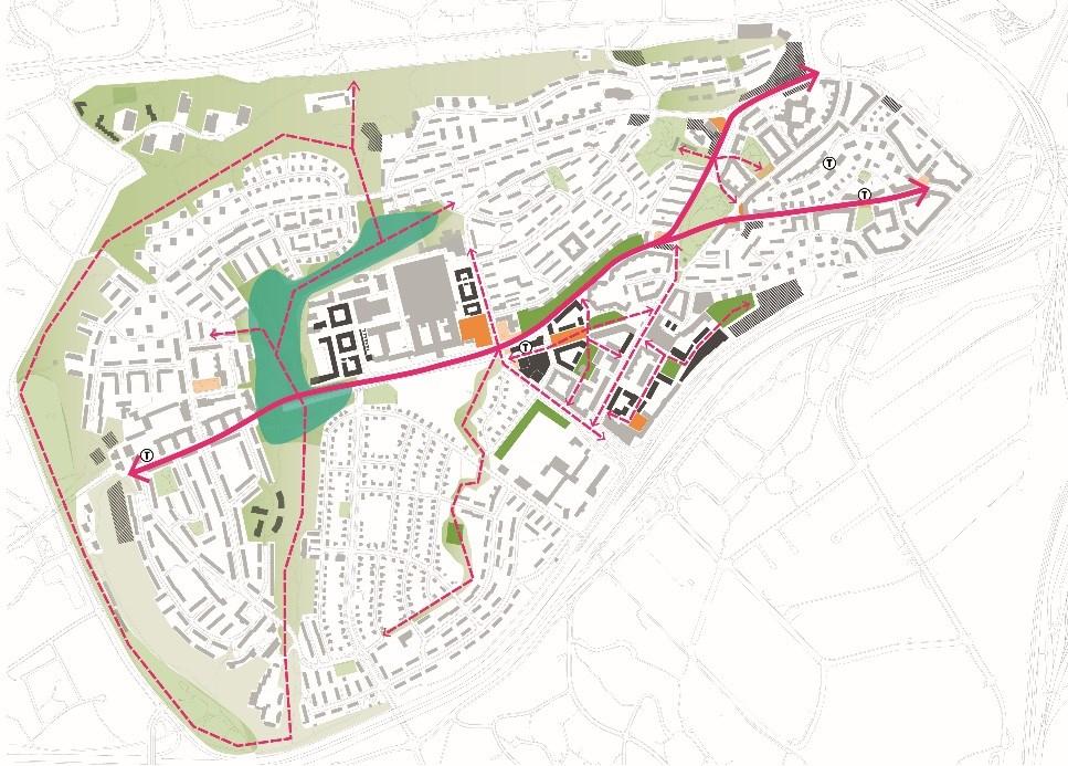 Sida 9 (11) Skälet till att strategin att bevara, utveckla och förbättra befintliga parker och torg i Midsommarkransen är att balansera det ökade bebyggelsetrycket och med goda samt tillgängliga