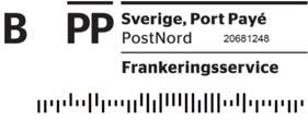 V.24.4.2 Postlådor I anvisade postrum finns 3 stycken fack: vit, blå och svart.