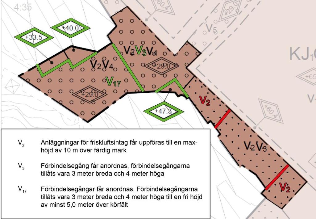 14 (14) Ändring av plankarta Föreslagen ändring av detaljplan. Ändringar av egenskapsbestämmelser.