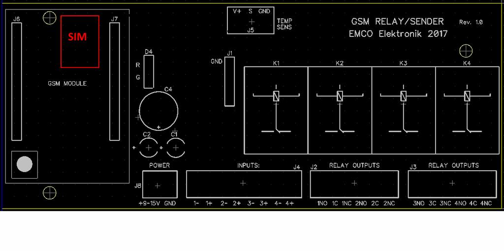 www.emco.nu Manual, GSM-relä rev 1.