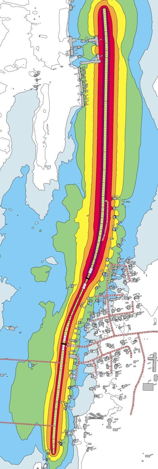 Bullerkarta 2041 Ekvivalent ljudnivå 20-25