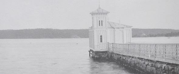 Hälsans ö, redan på 1800-talet Badkulturens ursprung under senare delen av 1800-talet var av medicinsk natur och byggde på tesen att bad är hälsa.