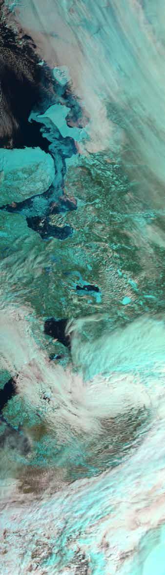 Användning av rymdteknik i vår vardag ökar. Väderprognoser tas fram med hjälp av satellitdata.