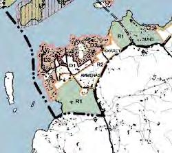 Ammenäs ingår vidare i den ördjupade översiktsplanen ör Staden Uddevalla rån 96.