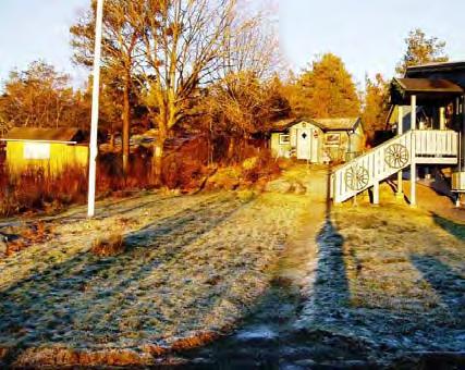 DETALJLANENS INNEHÅLL Naturörhållanden m m lanområdet utgörs av en bergssluttning, lutande drygt 0 % mot sydväst. Tomtens nordöstra del som angränsar till naturmarken är bevuxen med träd.