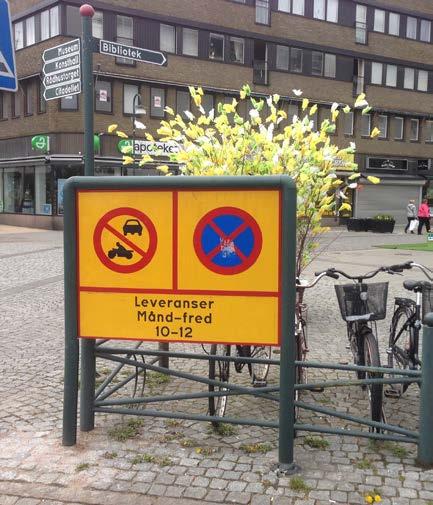 Planeringsnivå Exempel i Skåne Strategisk nivå Planeringsnivå Drift- & regleringsnivå Handelsgator i centrala Landskrona I centrala Landskrona har ett antal gator i anslutning till Rådhuset och