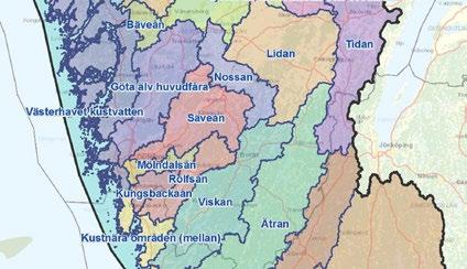 Gränslöst Naturen känner inte de kommun- eller nationsgränser som människan skapat. Europas vattendistrikt är ett synligt bevis på detta.