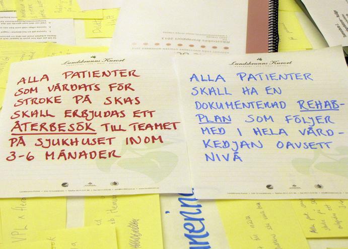 Vad var det som gjorde att det fungerade? Vilka komponenter fanns med? Att lyssna på varandras berättelser skapade samtal där man blev väldigt engagerade av varandras berättelser.