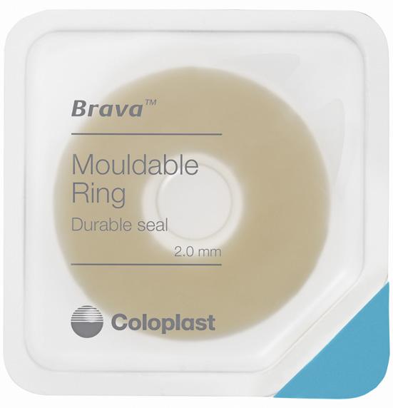 assistans 03/2017 Coloplast Nyhet! Brava Formbar Ring dubbel effekt för att minska risken för läckage Brava Formbar Ring är framtagen för att vara en av de mest hållbara ringarna på marknaden.