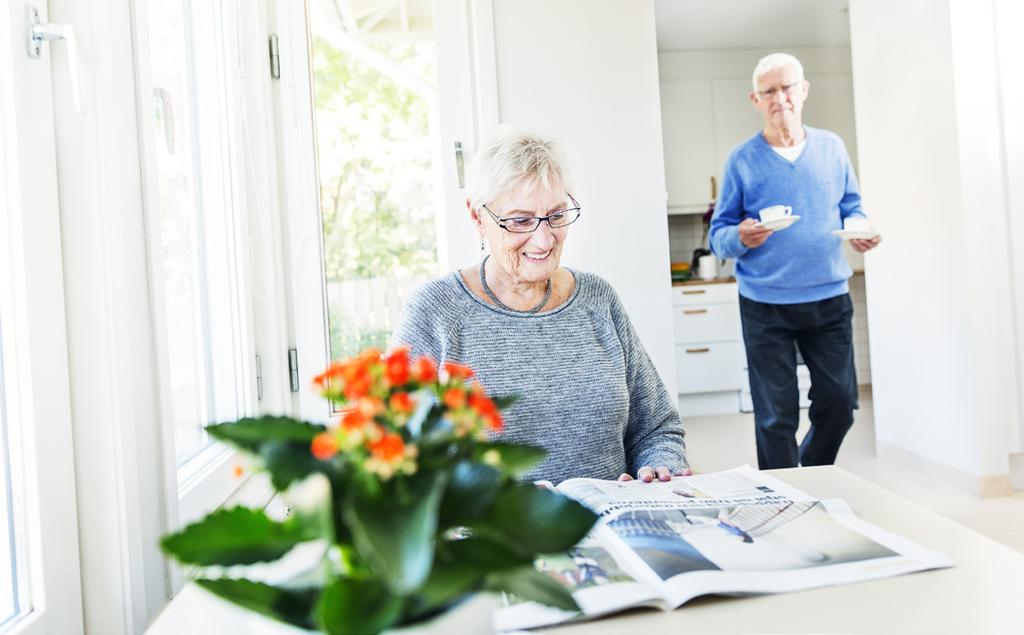 BOENDE FÖR ÄLDRE Särskilt boende Särskilt boende är till för dig som har omfattande omsorgsbehov dygnet runt och behöver tillgång till personal.