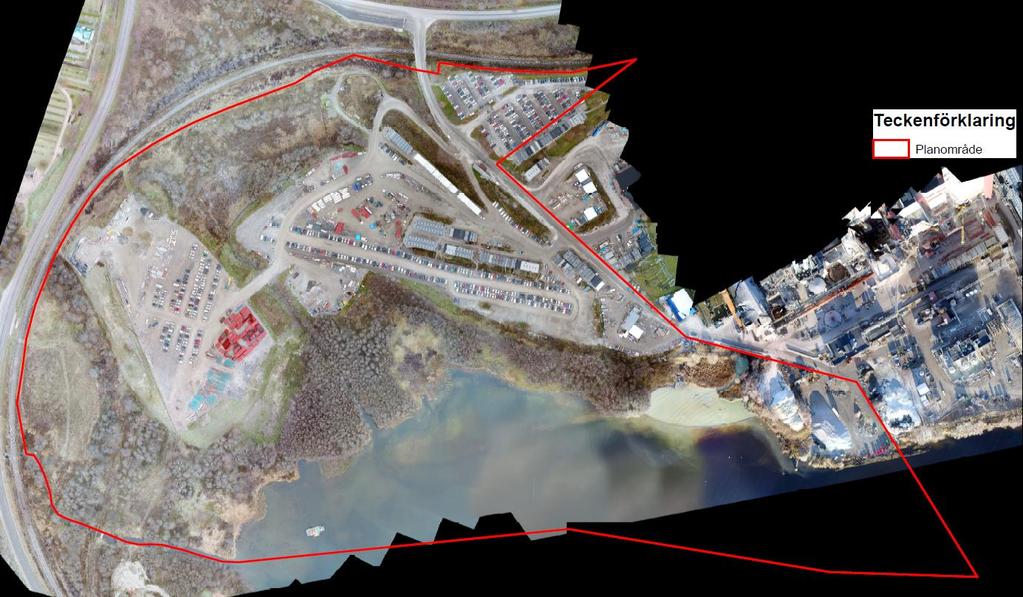 1 Inledning SCA Energy AB planerar att etablera ny industriell verksamhet i området väster om Östrands nuvarande fabriksområde.