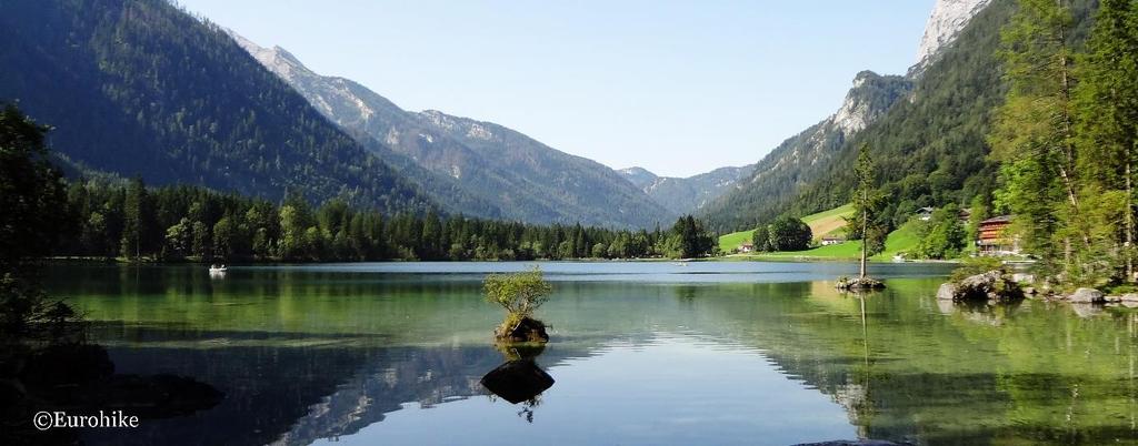 Königsee till Chiemsee, 7 nätter 1(7) Vandra i Tyskland & Österrike Königsee till Chiemsee, 7 nätter Schönau am Königsee Prien am Chiemsee, 5-6 vandringsdagar Chiemgaueralperna är idealiska för