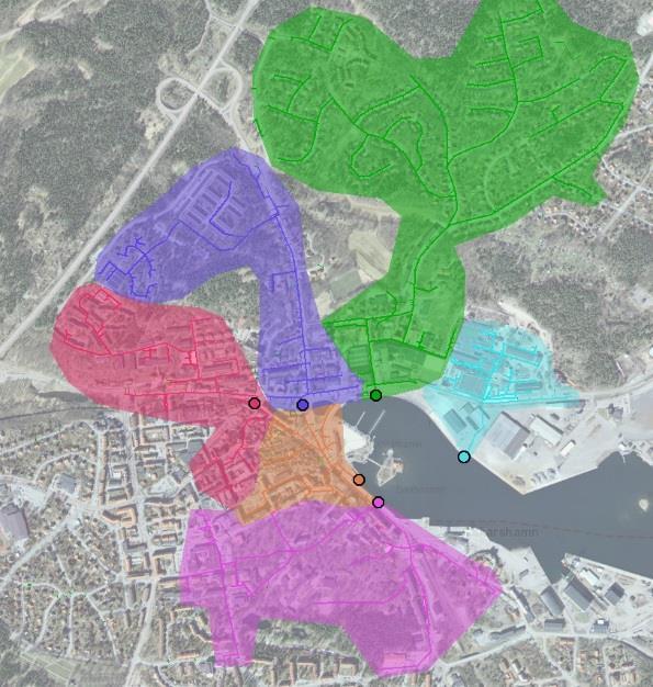 2 UNDERLAG Detta avsnitt sammanfattar det underlag som använts för att skapa indata till modellen samt för att utvärdera resultaten. 2.