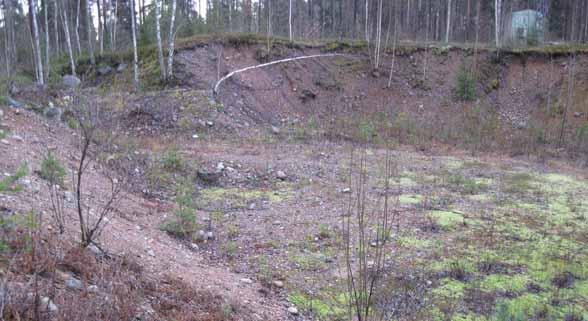 Under tiden 1 juli 1965 till 1 november 1965 transporterades de saltsmältor som uppkommit under 1965 till grusgropen i Åsbo. Mängden saltsmältor i upplaget angavs till 1 600 ton.
