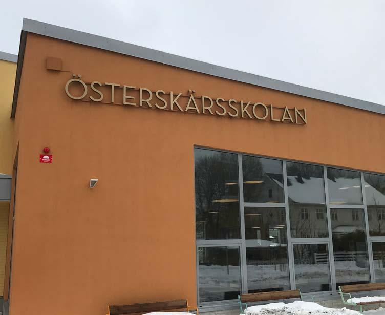 Om- och utbyggnationen av Österskärsskolan etapp 1 är klar. Foto: Åsa Drakenberg I början av året stod den sista etappen av ombyggnationen av Söraskolan klar.