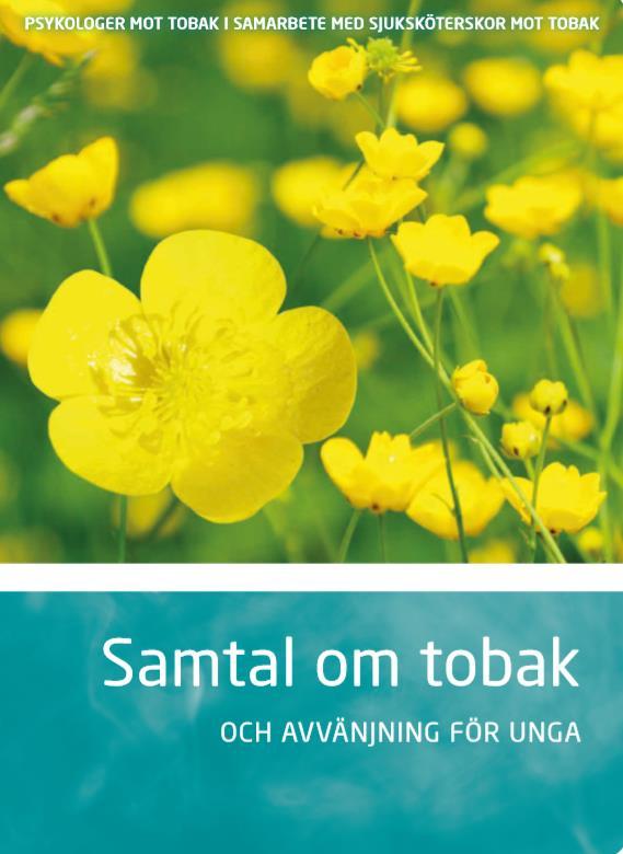 Samtal om tobak och avvänjning för unga Folder som sammanfattar