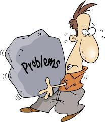 PROBLEMET MED PROBLEMET - något som är svårt att hantera - något som är en källa till besvär eller oro -
