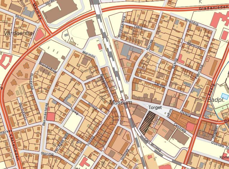 Markägoförhållanden Fastigheten Simson 9 är privatägd. Plansituation För det aktuella planområdet gäller detaljplan för Simson 9, Kv Simson (S 103) som är antagen 4 april 1988.