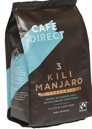 Kaffe Kilimanjaro 92:- Ett livligt, ljust och intensivt kaffe, till och med