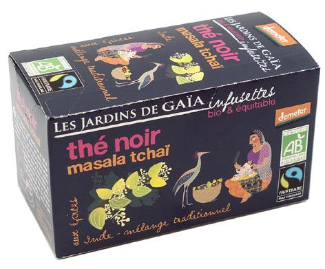 20x1,5g Te svart Masala Tchai 56:- Kryddigt hett te i