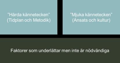 Faktorer som underlättar ett snabbt bokslut Ett gemensamt affärssystem (ERP-system) På samma sätt som arbetet med LEAN eller förekomsten av en gemensam kontoplan visar förekomsten av ett gemensamt