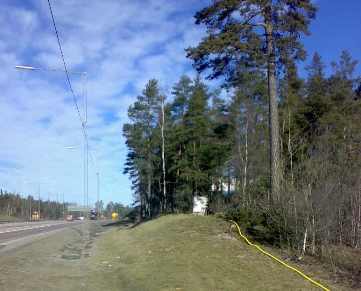 innerstadsmiljö med till övervägande del fjärrvärmeuppvärmda bostäder.