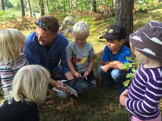 Samverkan med förskoleklass och fritidshem Varje vårtermin har förskolan kontakt med de förskoleklasser som kommer att ta emot barn från naturförskolan.