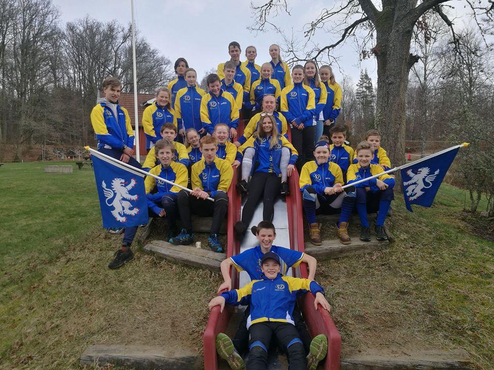11 Tävlingsresor: SSM, Skåne 1-2 april, 26 ungdomar och 2 ledare. Två andraplatser i klasserna H15 Jesper Johansson och H16 Adrian Vartia.