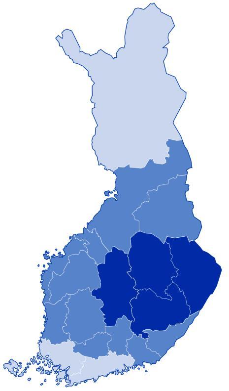 1 1 Inledning Skogen är Finlands huvudinkomstkälla. Skogsindustrin var 22,3 % av Finlands export efter näringsgren år 2016 (Tullen, 2016).