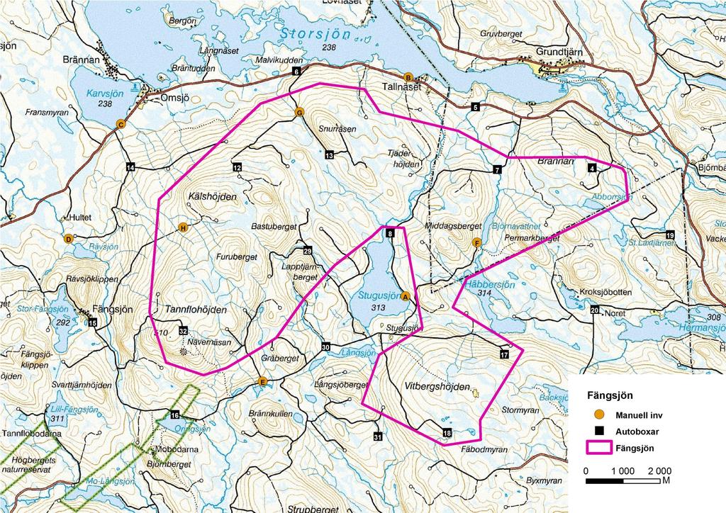 Bilaga 2 Kartor över inventering