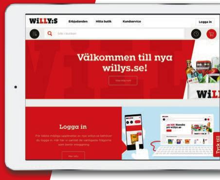 Nyhet! Handla på willys.se Hämta på Willys Sickla.