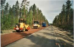 Basbitumen Labbförsök Fältförsök Slit-, bind- och bärlager