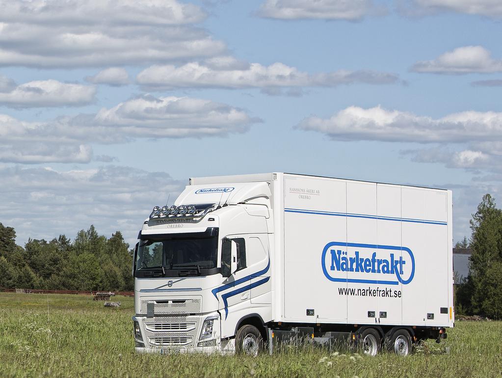 »Vi skall bli Sveriges ledande lastbilscentral«lång erfarenhet och personlig service borgar för säkra