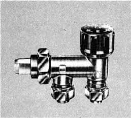 Sidokopplad ARCU K 00 Till kopplingsmutter: Mx,. Till radiator: M3x,. OBS! De första ventilerna hade fast anslutning i radiatorn samt inv G/.
