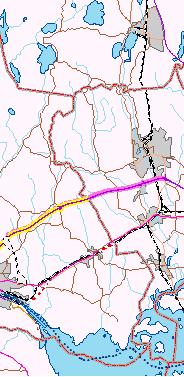 T:10 T: 11 Trafikåtgärd, förslag T:11 Ny cykelväg, förslag T:1-4 T: 12 Ny cykelbro, förslag T:12 U:2 Utredning av hamnverksamhet, U:2 Kurvrätning av
