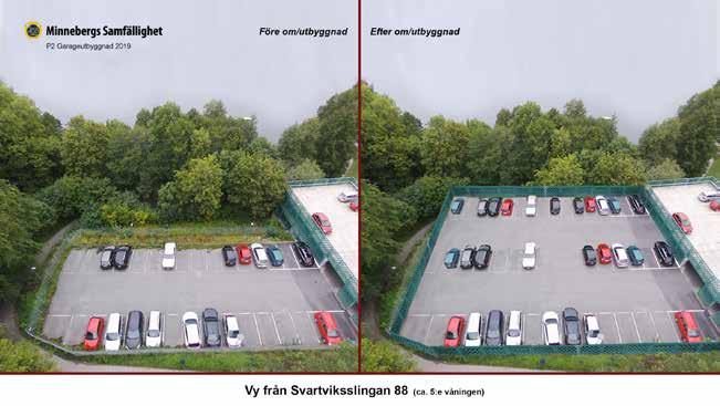 Minnebergs samfällighets styrelse har därför återuppväckt tidigare planer på en utbyggnad av parkeringsdäcket P2.