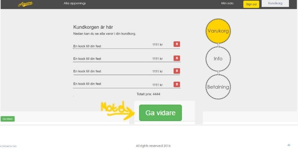 (1): Min sida - Appare