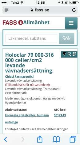 transplantation som ej genomgått