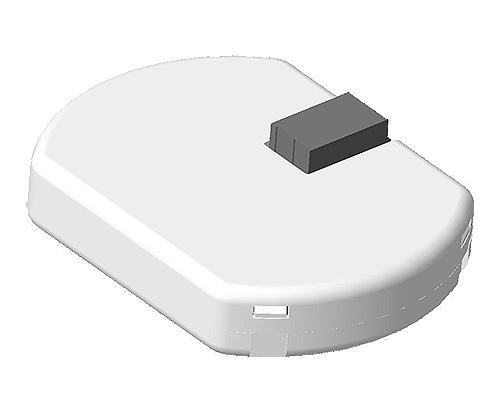 Samtliga strömkällor och brytare är ihopkopplade och styrs av en R-puck,