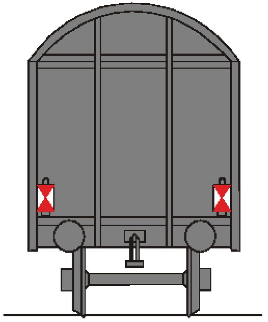 Dessa strålkastare ska alltid vara tända när tåget körs från den ändan. Frontstrålkastarna ska optimera möjligheten att upptäcka tåget (t.ex.