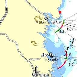 Försöksplats Bilaga 1. Kartor, skisser och bilder Figur 1a-b. Sverigekarta och sjökort över försöksplatsen.