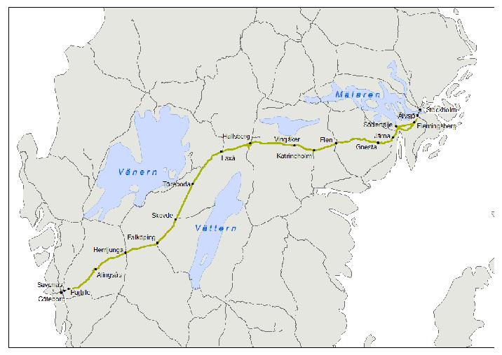 Bakgrund Västra stambanan är en av Sveriges viktigaste järnvägar Omfattande trafik medför ofta driftstörningar och förseningar Åtgärder planeras