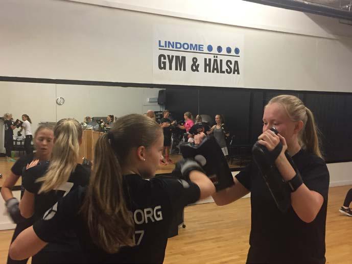 GULDPARTNER På Lindome Gym & Hälsa håller sig våra damer i form.