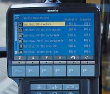 EMMS (Equipment Management and Monitoring System) Komatsus EMMS-system (Equipment Management and Monitoring System) kan förhindra att ett litet